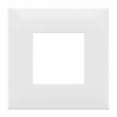 Рамка 2 модуля DKC Avanti, белое облако