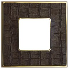 Рамка 1-ная Fede Vintage Tapestry, alicocobrown-bright gold