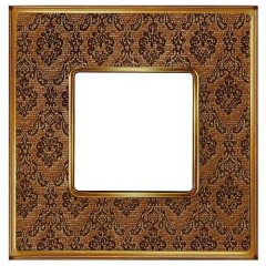 Рамка 1-ная Fede Vintage Tapestry, decorbrass - bright gold