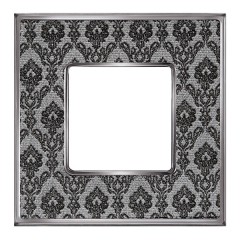 Рамка 1-ная Fede Vintage Tapestry, decornoir - bright chrome