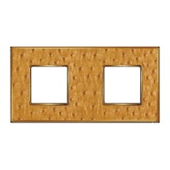 Рамка 2-ная Fede Vintage Tapestry, alienagold - bright gold