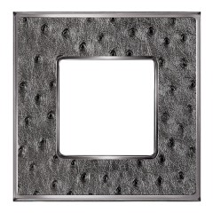 Рамка 1-ная Fede Vintage Tapestry, alienasilver - bright chrome
