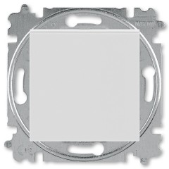 Выключатель одноклавишный ABB Levit двухполюсный серый / белый (3559H-A02445 16W)