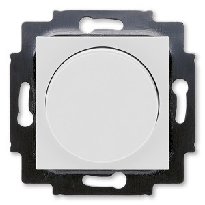 Обзор Светорегулятор ABB Levit поворотно-нажимной 60-600Вт серый / белый (3294H-A02247 16W)