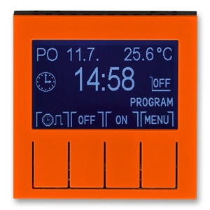 Обзор Таймер ABB Levit программируемый оранжевый / дымчатый чёрный (3292H-A20301 66)
