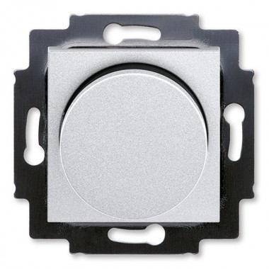 Отзывы Светорегулятор ABB Levit поворотно-нажимной 60-600Вт серебро / дымчатый чёрный (3294H-A02247 70W)