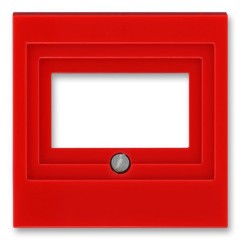 Накладка ABB Levit для розеток USB / HDMI / VGA красный