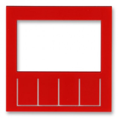 Отзывы Сменная панель ABB Levit на накладку терморегулятора / таймера красный