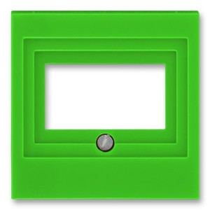 Отзывы Накладка ABB Levit для розеток USB / HDMI / VGA зелёный