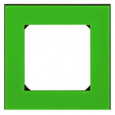 Отзывы Рамка ABB Levit 1 пост зелёный / дымчатый чёрный