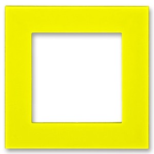Сменная панель ABB Levit на рамку 1 пост жёлтый