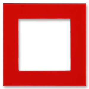 Купить Сменная панель ABB Levit внешняя на многопостовую рамку красный