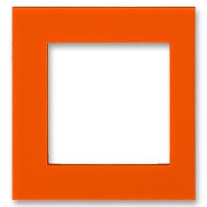 Сменная панель ABB Levit внешняя на многопостовую рамку оранжевый