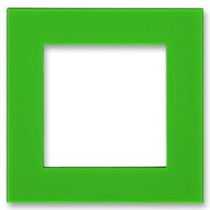 Купить Сменная панель ABB Levit на рамку 1 пост зелёный