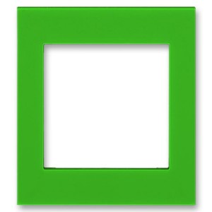 Обзор Сменная панель ABB Levit промежуточная на многопостовую рамку зелёный