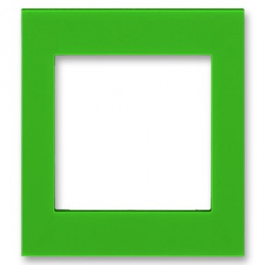 Обзор Сменная панель ABB Levit промежуточная на многопостовую рамку зелёный