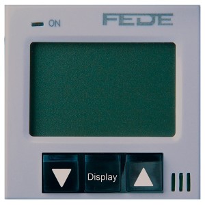 Отзывы Термостат цифровой для управления теплыми полами (датчик в комплекте) Marco Fede Bright chrome/черны