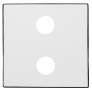 Отзывы Накладка для механизма 2RCA АВВ SKY, белая (8555.2 BL)