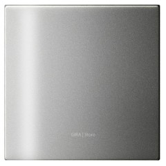 Накладка System 3000 для управления жалюзи/диммерами Gira System 55 Нержавеющая сталь