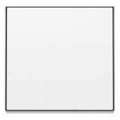 Накладка для розетки SCHUKO с крышкой ABB Sky, альпийский белый (8588.1 BL)