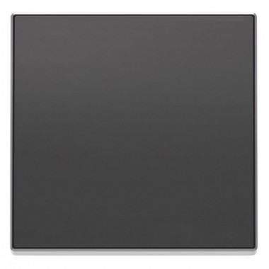 Купить Накладка для розетки SCHUKO с крышкой ABB Sky, чёрный бархат (8588.1 NS)