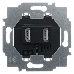 Устройство зарядное на два USB разъема, 3000 мА (2x1500 мА) АВВ (6472 U-500-101)