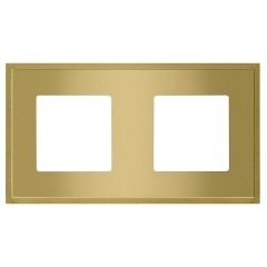 Рамка 2-ная Fede Madrid Provence, bright gold