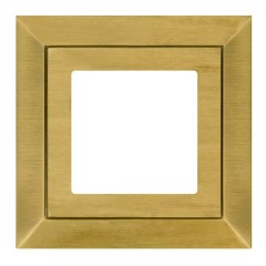 Рамка на 1 пост гор/верт Fede Barcelona Provence, matt "patina "