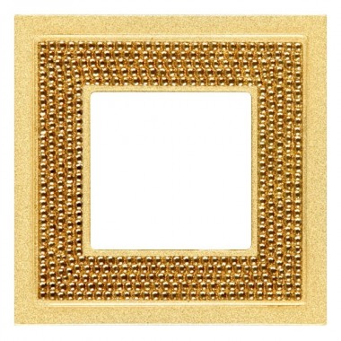 Отзывы Рамка 1-ная Crystal De Luxe Art Real Gold