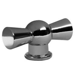 Поворотная ручка классического типа Fede Bright chrome