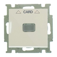 Накладка для механизма карточного выключателя 2025U ABB Basic 55, слоновая кость (1792-92) (бежевый)