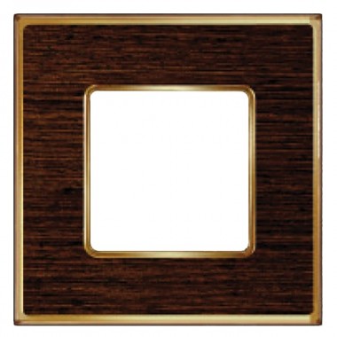 Отзывы Рамка 1-ная Fede Vintage Wood, wengue-bright gold