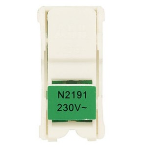 Отзывы Лампа неоновая для 1-полюсных выключателей/переключателей/кнопок  ABB Zenit (N2191 VD)