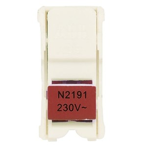 Отзывы Лампа неоновая для 2-полюсных выключателей/переключателей/кнопок  ABB Zenit (N2192 RJ)