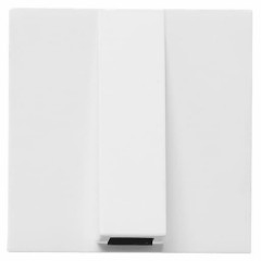 Вывод кабельный 2 модуль ABB Zenit, альпийский белый (N2207 BL)