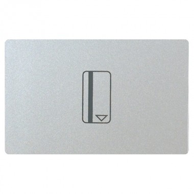 Отзывы Выключатель карточный (54 мм)  2 модуля ABB Zenit, серебристый (N2214.1 PL)
