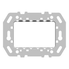 Суппорт для рамок итальянского стандарта на 1-2-3 модуля без монтажных лапок ABB Zenit (N2473.9)