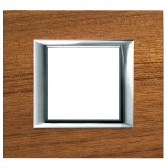 Рамка 1-ая горизонтальный монтаж Axolute Bticino Тиковое дерево