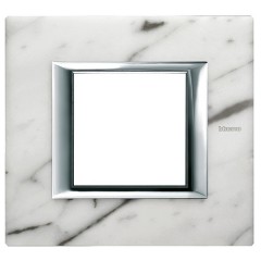 Рамка 1-ая горизонтальный монтаж Axolute Bticino Мрамор Каррара