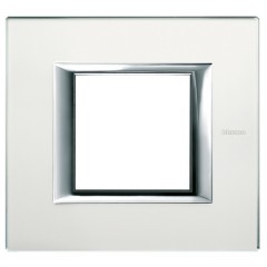 Рамка 1-ая горизонтальный монтаж Axolute Bticino Матовое стекло