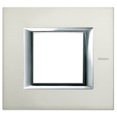 Рамка 1-ая горизонтальный монтаж Axolute Bticino Алюминий