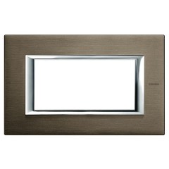 Итальянский стандарт 4 модуля Axolute Bticino Бронза Итальянский стандарт 4 модуля Axolute Bticino Бронза