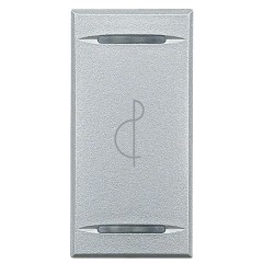 Клавиши с символами для системы автоматизации для 2 функций 1м "скрипичный ключ" Axolute алюминий