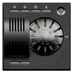 Температурный датчик Fan-coil Bticino MyHOME Axolute антрацит