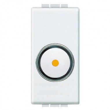Купить Светорегулятор поворотный 50-800Вт 1 модуль LivingLight Белый