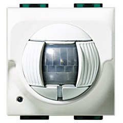 Поворотный датчик присутствия, поворот линзы по 2м Bticino LivingLight белый