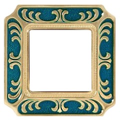 Рамка 1-ная Siena Smalto Italiano Fede Blue Sapphire