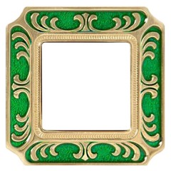 Рамка 1-ная Siena Smalto Italiano Fede Emerald Green