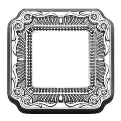 Рамка 1-ная Fede FIRENZE, bright chrome