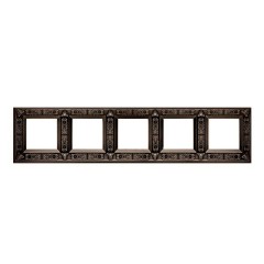 Рамка 5-ная GRANADA Fede, Antique silver
